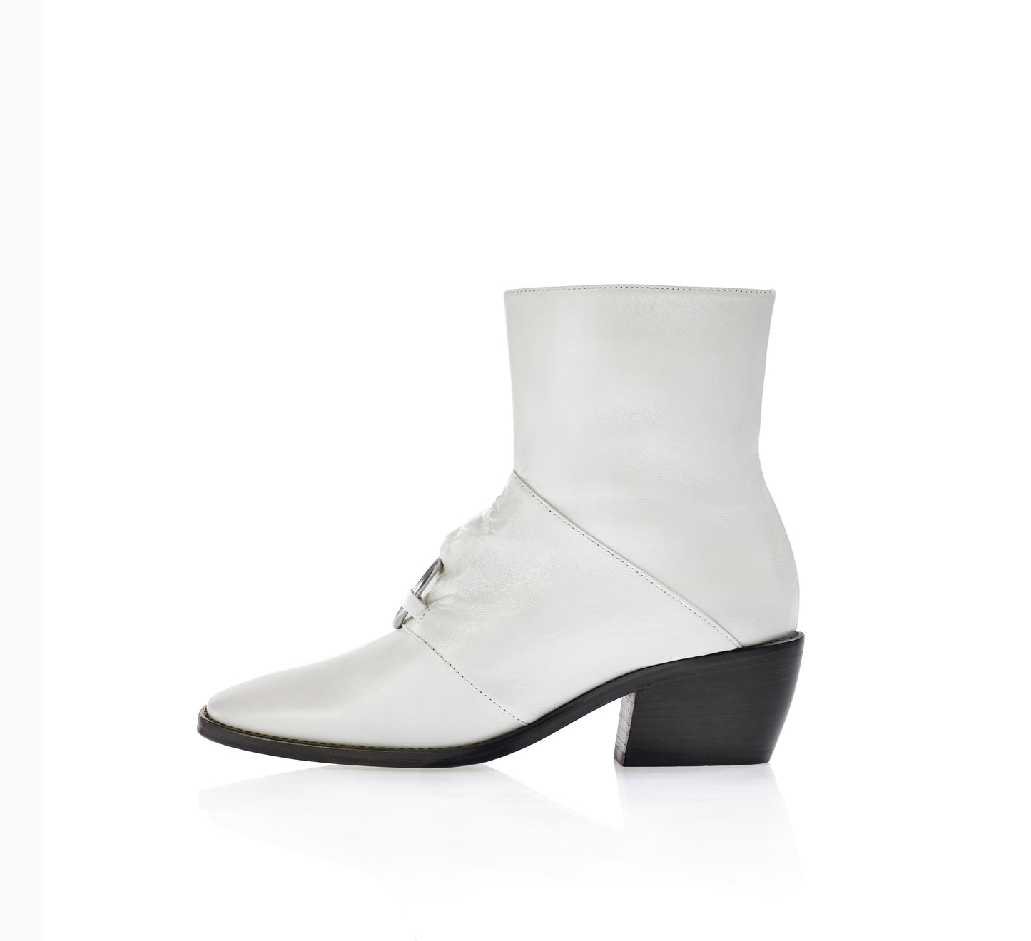 Leone Bootie In Light Grey