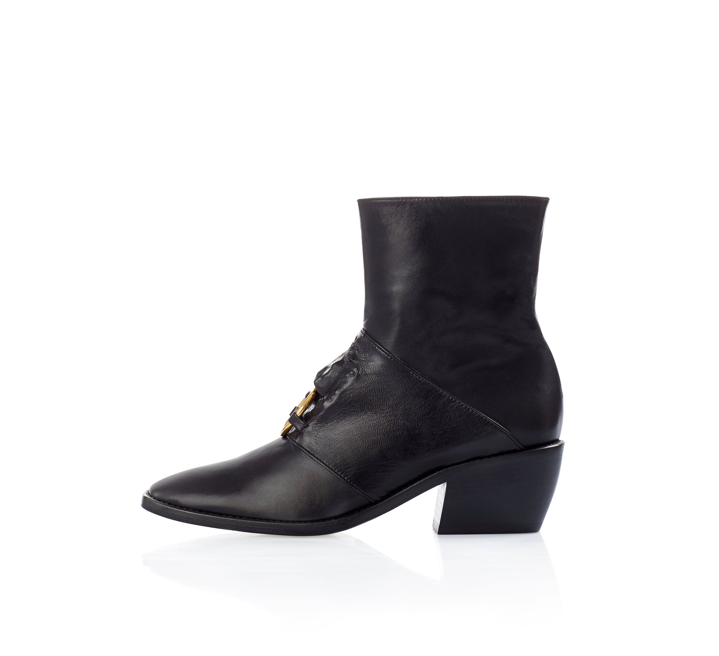 Leone Bootie In Black