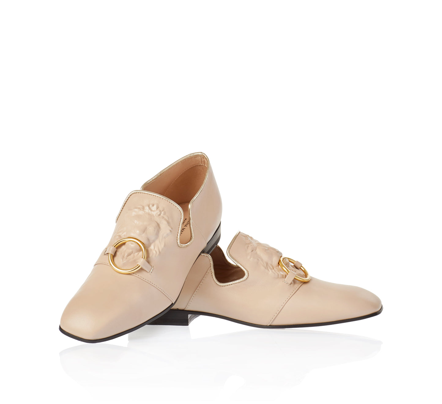 Iris Leone Flat In Cream