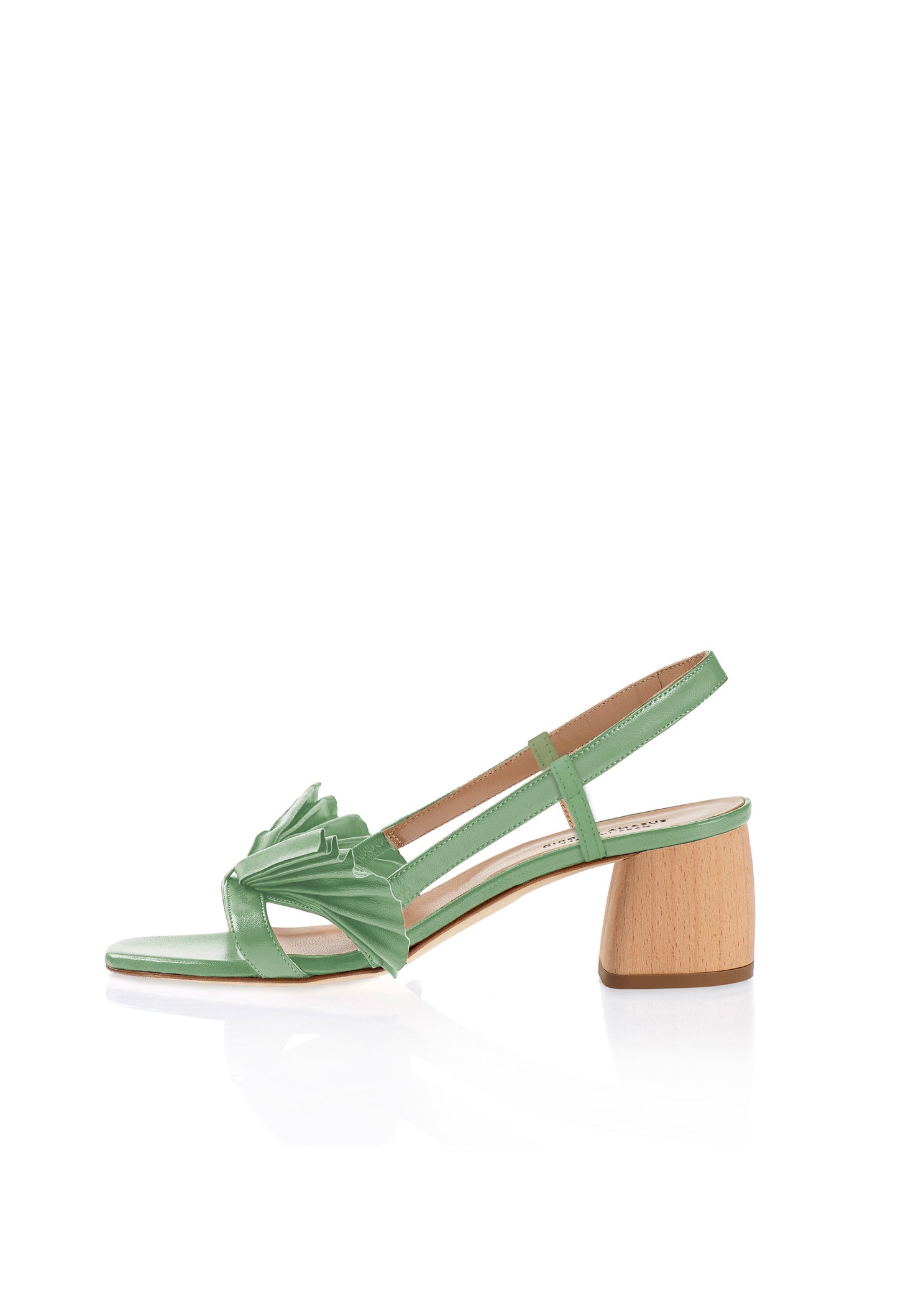 Cereza Sandal in Sage Green