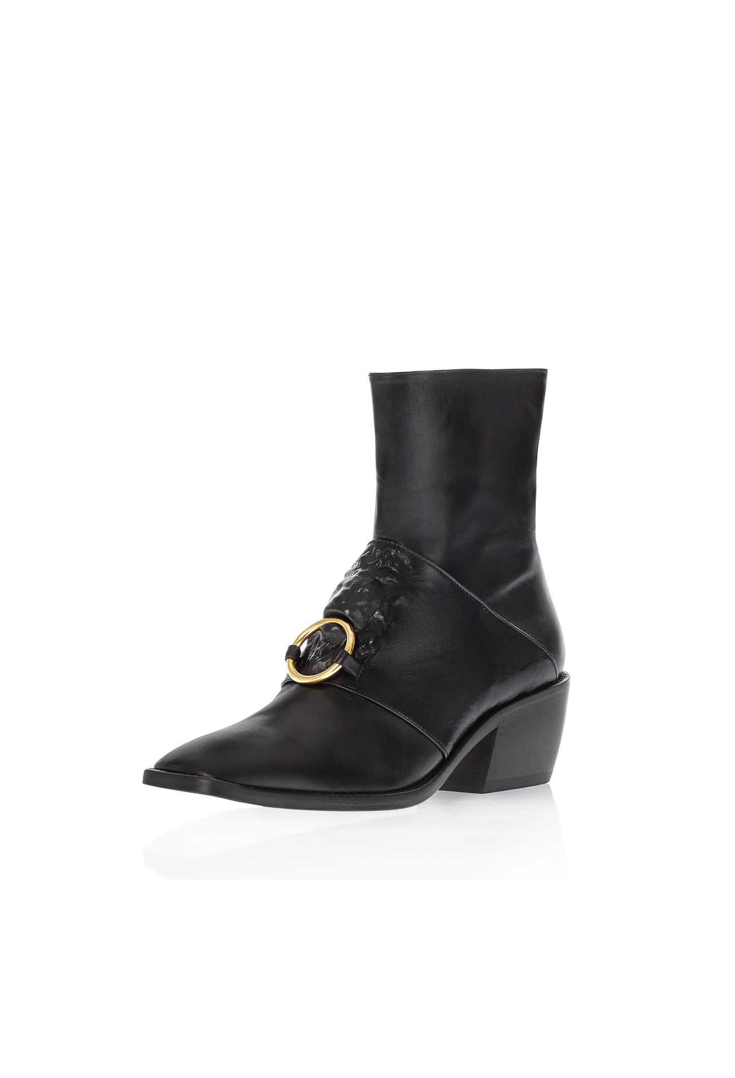 Leone Bootie In Black