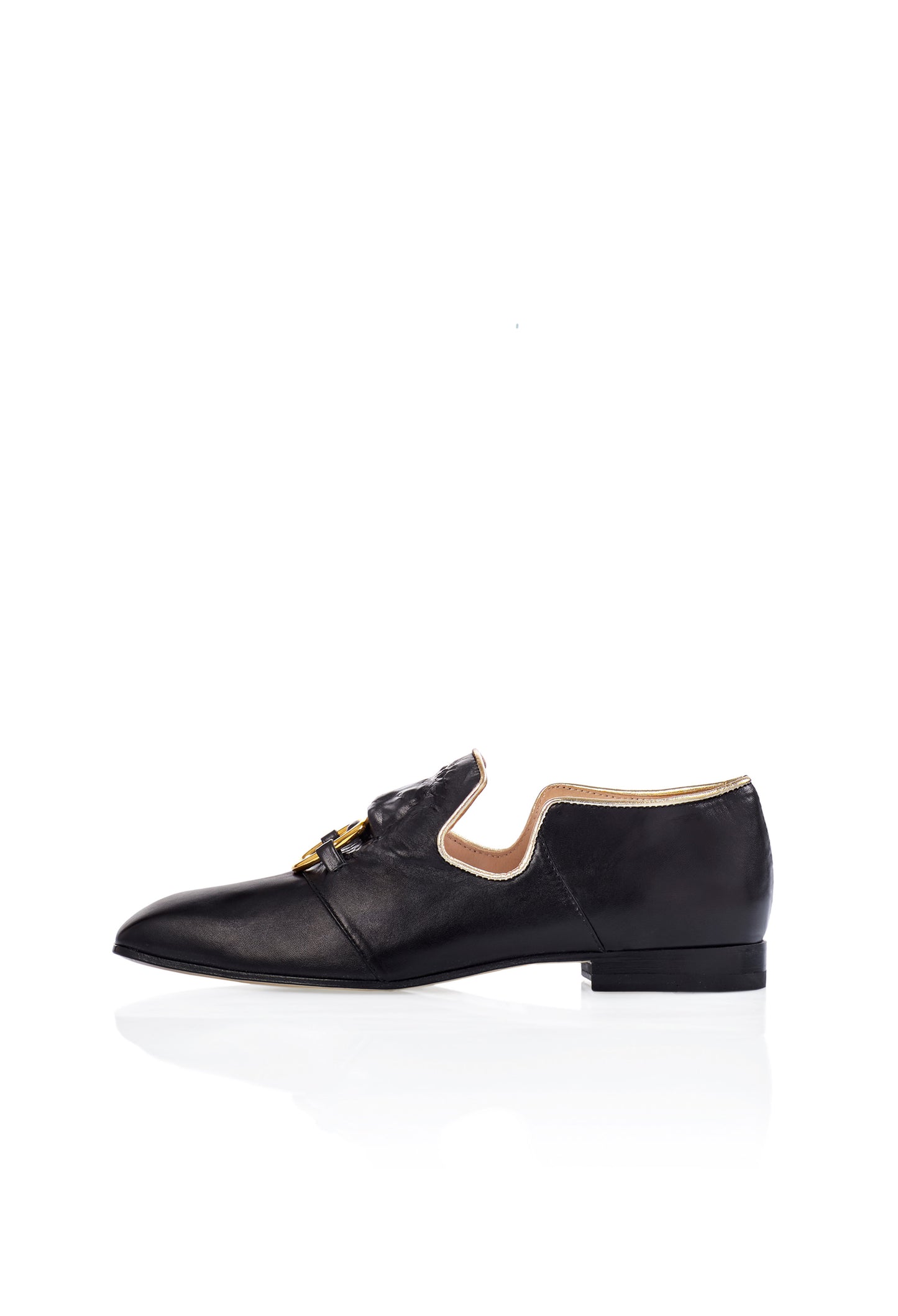 Iris Leone Flat In Black