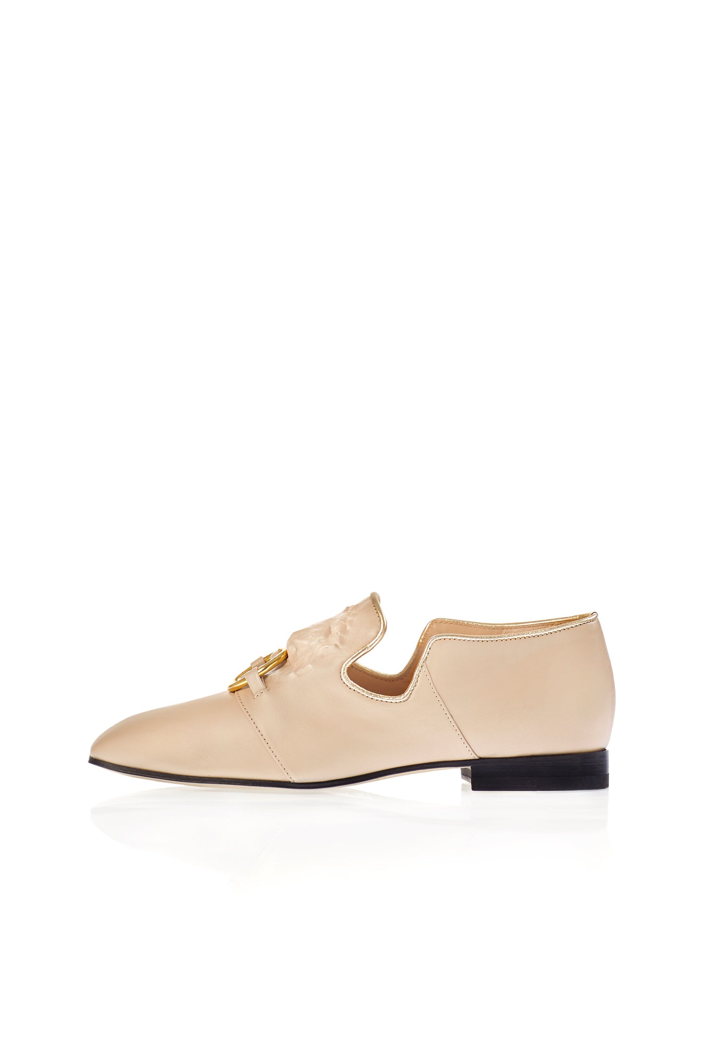 Iris Leone Flat In Cream