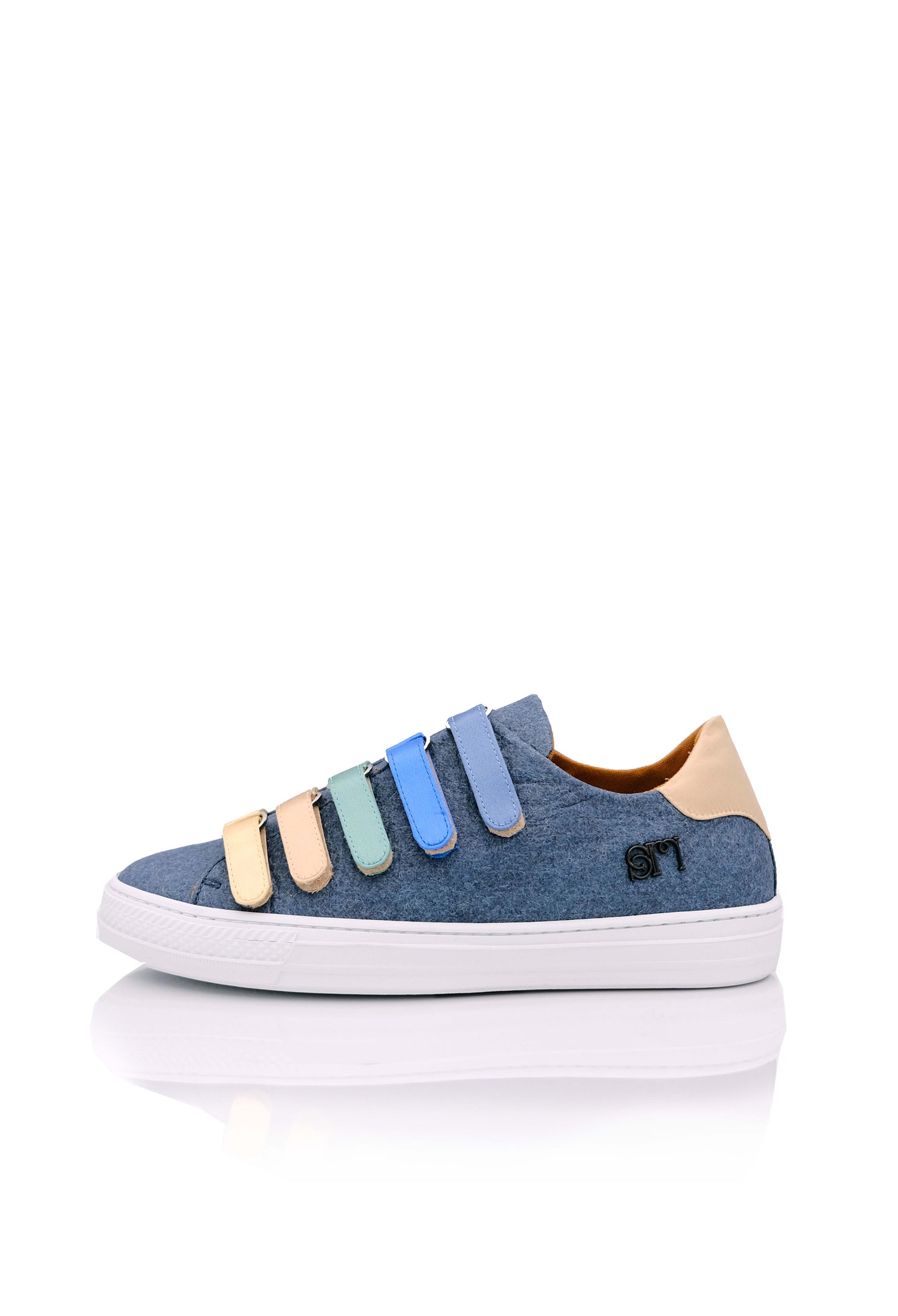 Piña Sneaker -Bio Materials- in Indigo Greens