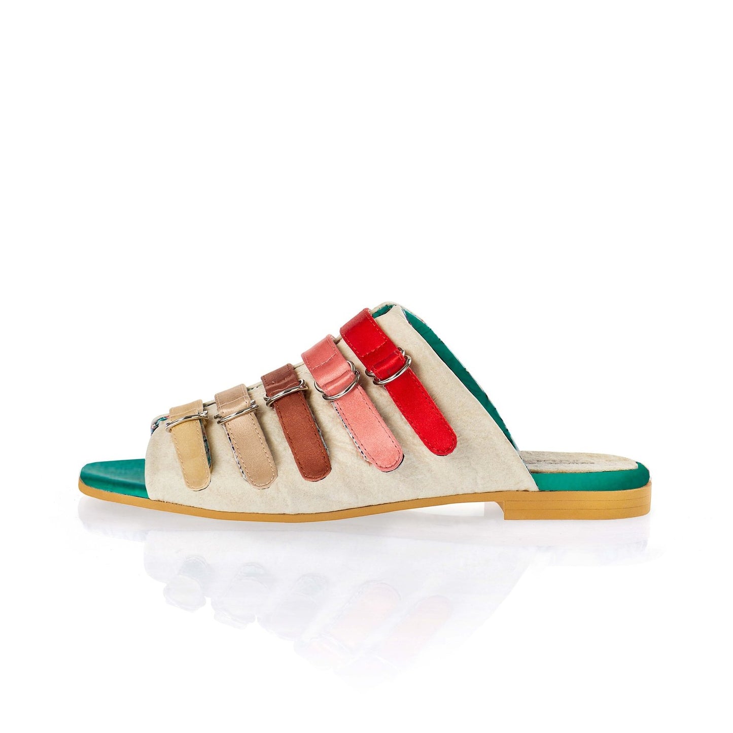 Piña Slides -Bio Materials- in Cream Rose