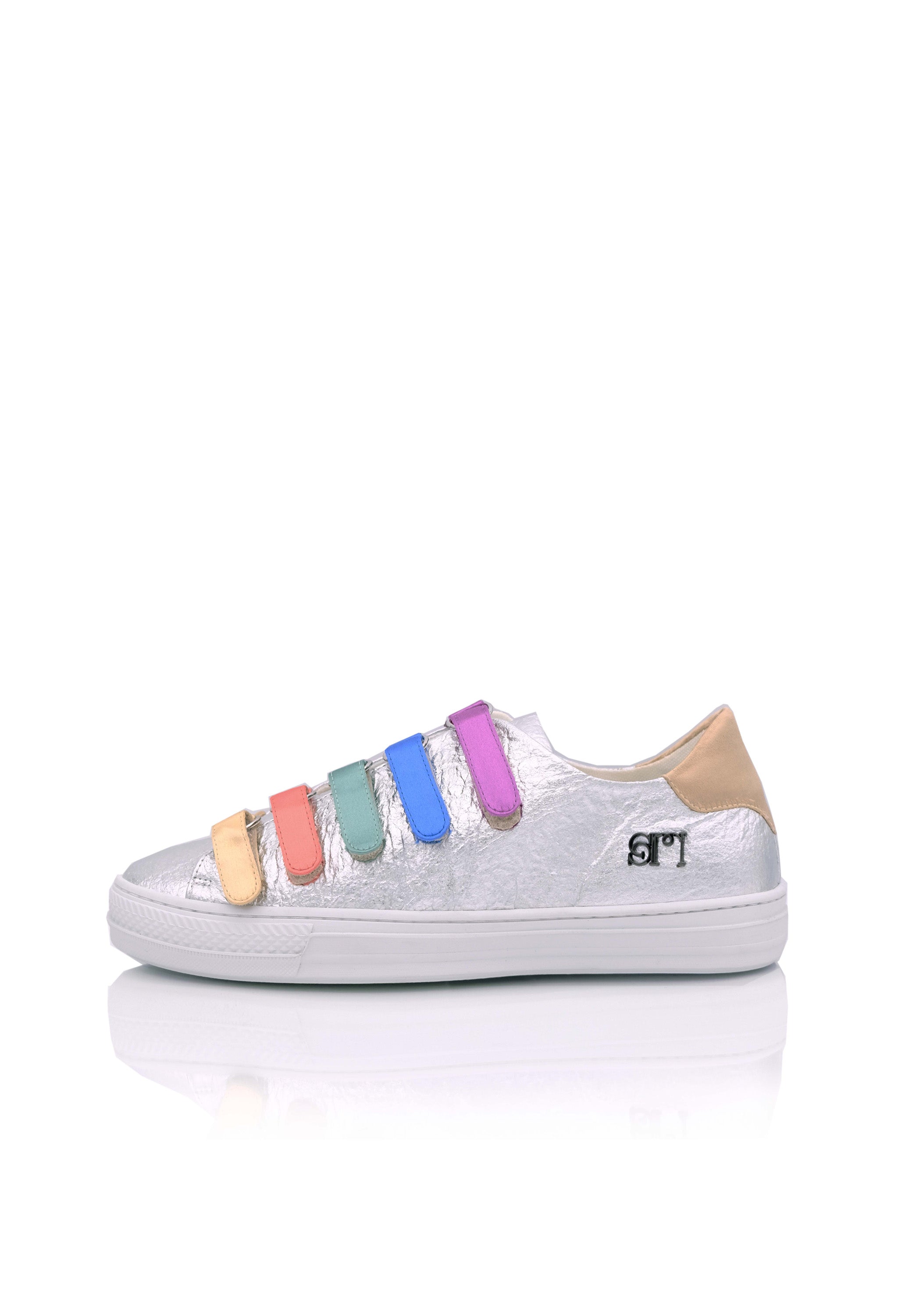 Pi a Sneaker Bio Materials in Silver Rainbow